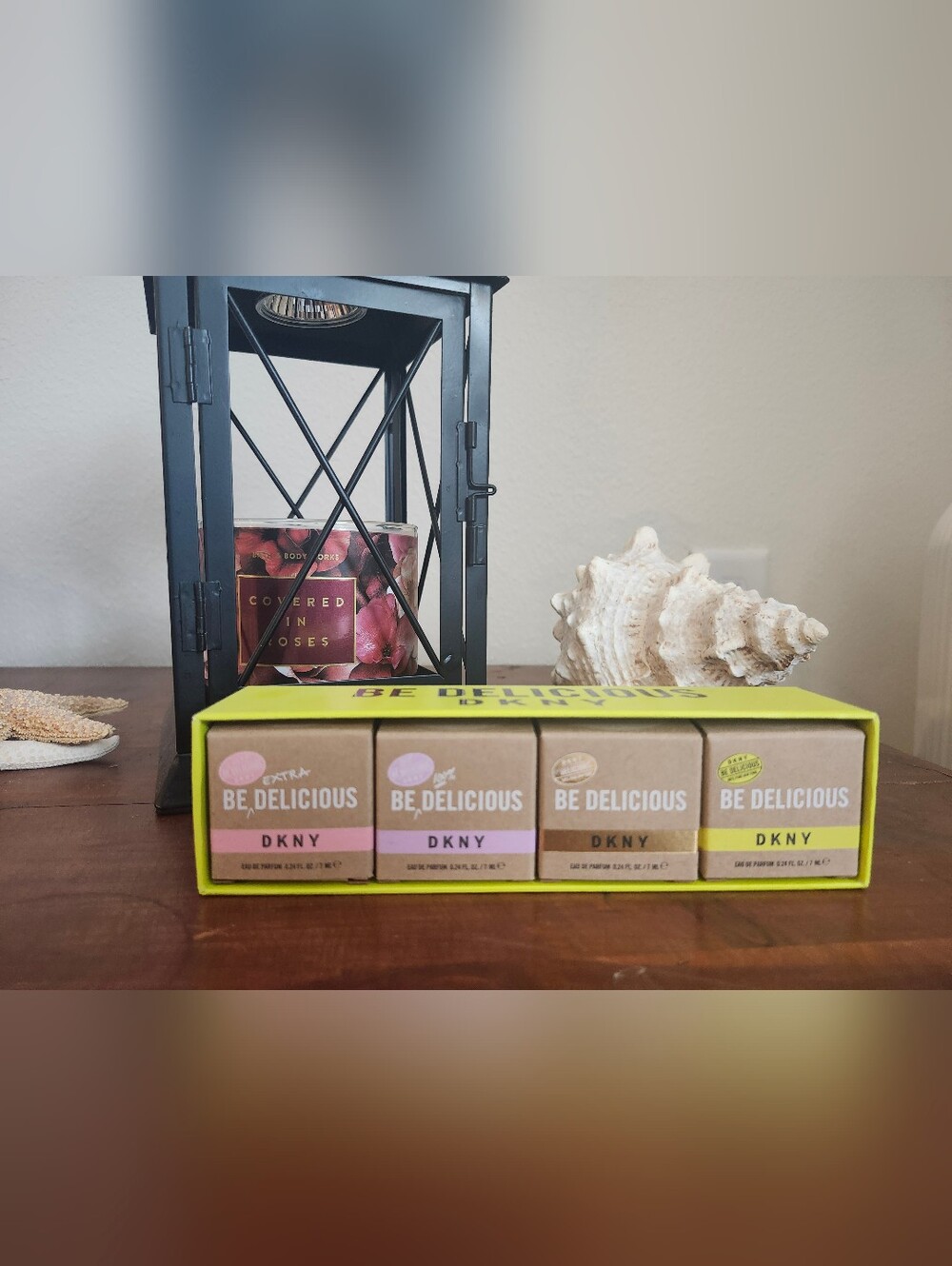 DKNY Be Delicious Mini Perfume Set - Pink & Yellow Accents